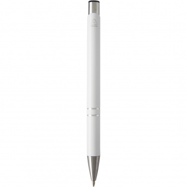 Logo trade corporate gifts picture of: Moneta recycled aluminium ballpoint pen