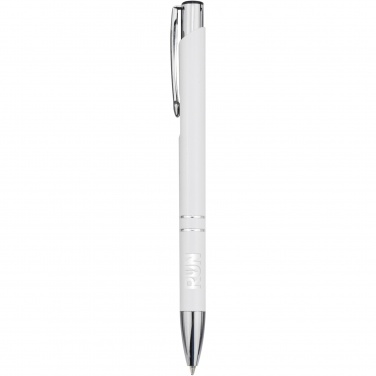 Logo trade corporate gifts picture of: Moneta recycled aluminium ballpoint pen