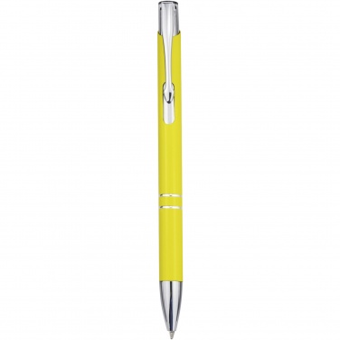 Logo trade corporate gifts image of: Moneta recycled aluminium ballpoint pen