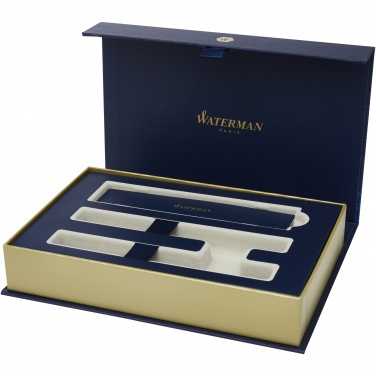 Logotrade promotional gift image of: Waterman Allure rollerball and ballpoint pen set 