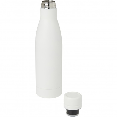 Logo trade business gifts image of: Vasa 500 ml RCS certified recycled stainless steel copper vacuum insulated bottle