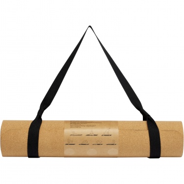 Logotrade promotional merchandise image of: Trikona cork yoga mat