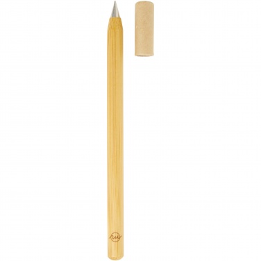 Logo trade promotional gifts image of: Perie bamboo inkless pen