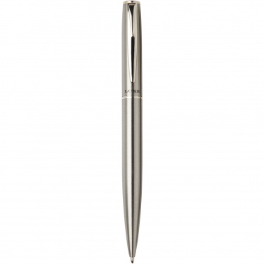 Logo trade promotional gifts image of: Didimis recycled stainless steel ballpoint and rollerball pen set