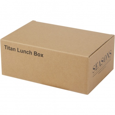 Logotrade promotional item image of: Titan recycled stainless steel lunch box