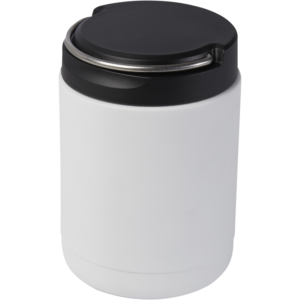 Logo trade promotional gifts image of: Doveron 500 ml recycled stainless steel insulated lunch pot