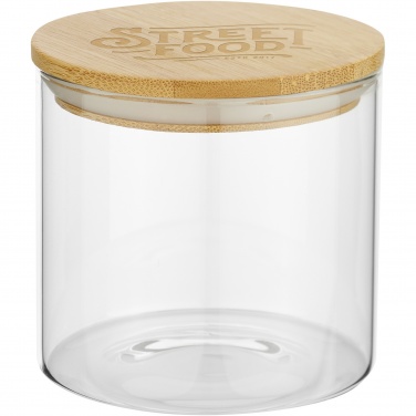 Logo trade business gifts image of: Boley 320 ml glass food container