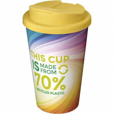 Logo trade promotional gifts picture of: Brite-Americano® Eco 350 ml spill-proof insulated tumbler