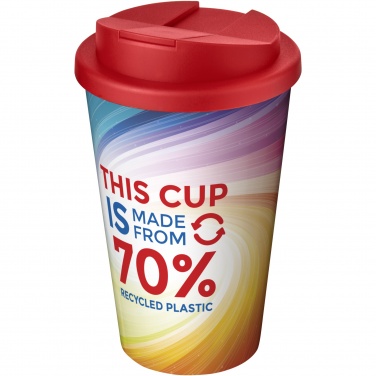 Logo trade promotional gifts image of: Brite-Americano® Eco 350 ml spill-proof insulated tumbler