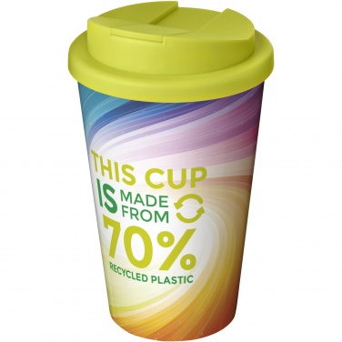 Logo trade promotional products image of: Brite-Americano® Eco 350 ml spill-proof insulated tumbler