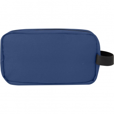 Logo trade promotional merchandise picture of: Joey GRS recycled canvas travel accessory pouch bag 3.5L