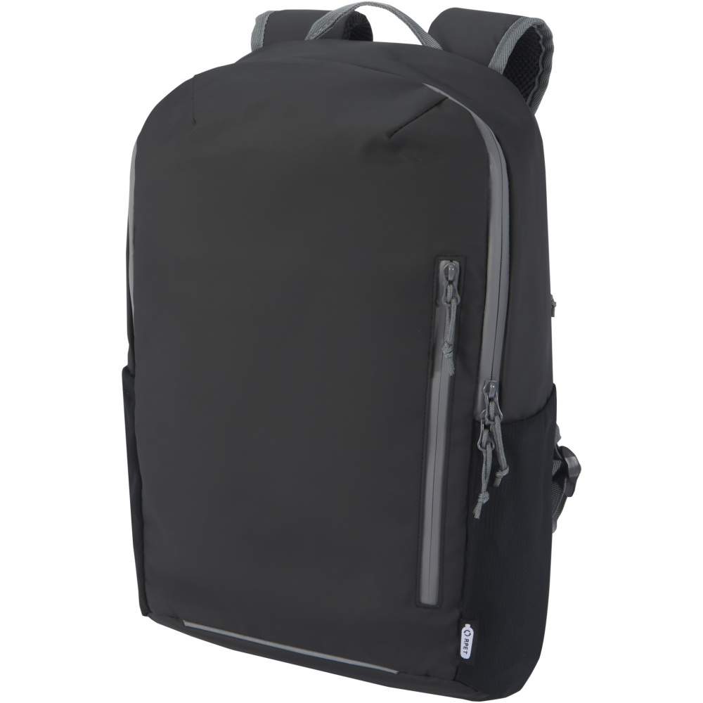 Logotrade promotional item picture of: Aqua 15" GRS recycled water resistant laptop backpack 21L