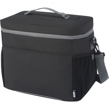 Logo trade promotional items image of: Aqua 20-can GRS recycled water resistant cooler bag 22L