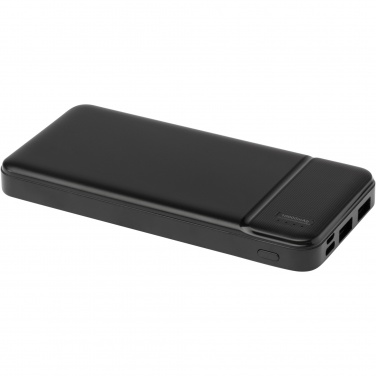 Logo trade promotional giveaways image of: Loop 10.000 mAh recycled plastic power bank 