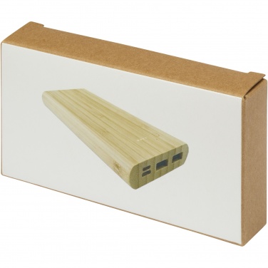 Logotrade corporate gifts photo of: Tulda 10.000 mAh bamboo power bank