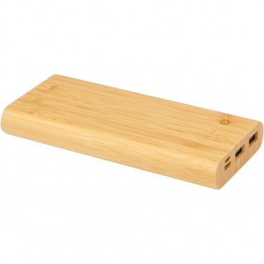 Logotrade promotional product picture of: Tulda 10.000 mAh bamboo power bank