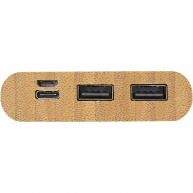 Logotrade corporate gifts photo of: Tulda 10.000 mAh bamboo power bank