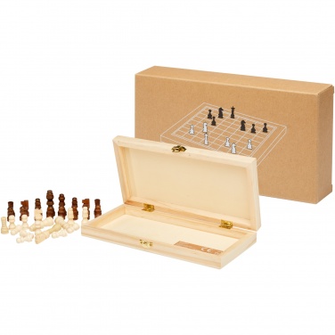 Logo trade business gift photo of: King wooden chess set