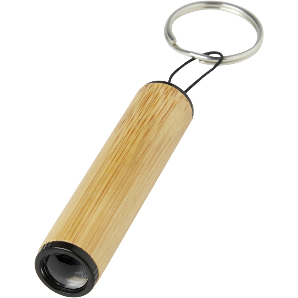 Logotrade corporate gifts photo of: Cane bamboo key ring with light