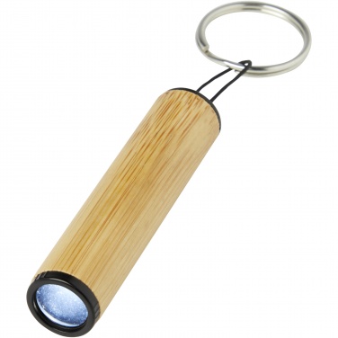 Logo trade promotional products picture of: Cane bamboo key ring with light