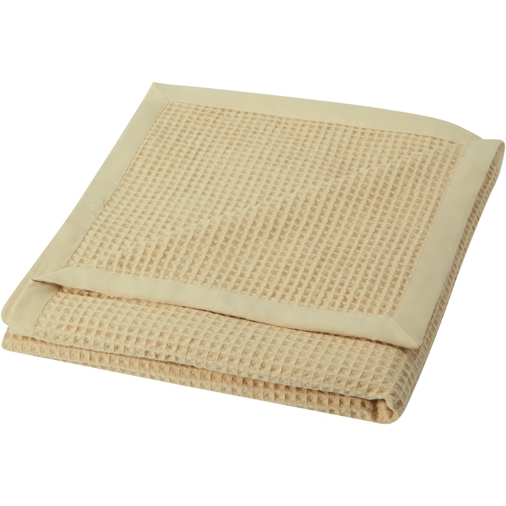 Logotrade promotional product picture of: Abele 150 x 140 cm cotton waffle blanket