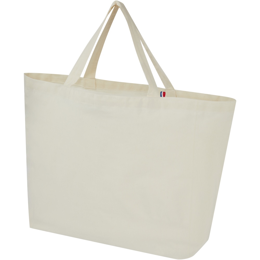 Logotrade promotional giveaway image of: Cannes 200 g/m2 recycled shopper tote bag 10L