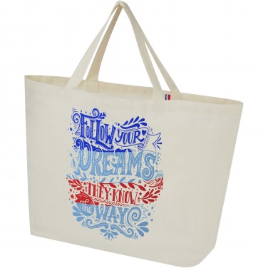 Logo trade promotional items picture of: Cannes 200 g/m2 recycled shopper tote bag 10L