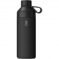 Big Ocean Bottle 1000 ml vacuum insulated water bottle, Obsidian Black