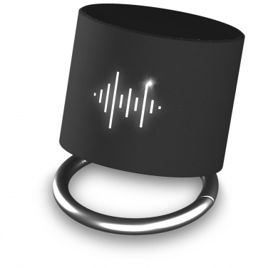 Logo trade advertising products picture of: SCX.design S26 light-up ring speaker