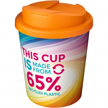 Logo trade promotional gifts image of: Brite-Americano Espresso Eco 250 ml spill-proof insulated tumbler