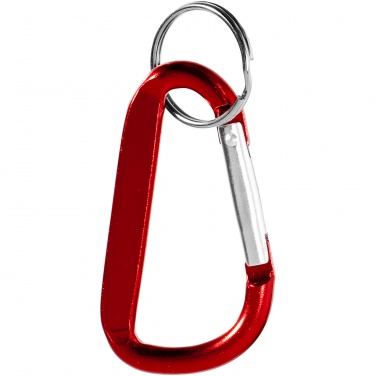 Logotrade promotional giveaways photo of: Timor RCS recycled aluminium carabiner keychain