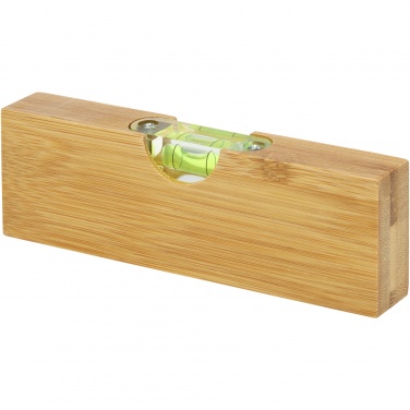 Logo trade promotional products picture of: Flush bamboo spirit level with bottle opener