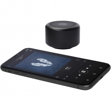 Logo trade promotional gift photo of: Rise 3W RCS recycled aluminium Bluetooth® mini speaker 