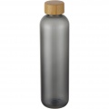 Ziggs 1000 ml recycled plastic water bottle, Charcoal