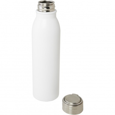 Logo trade promotional items image of: Harper 700 ml RCS certified stainless steel water bottle with metal loop