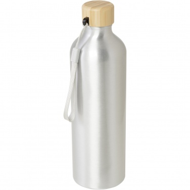 Logo trade corporate gifts image of: Malpeza 770 ml RCS certified recycled aluminium water bottle