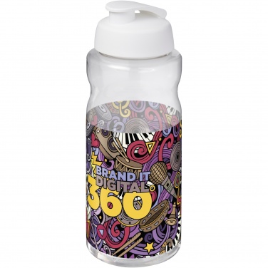 Logotrade promotional gift image of: H2O Active® Big Base 1 litre flip lid sport bottle