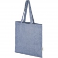 Pheebs 150 g/m² Aware™ recycled tote bag, Heather blue