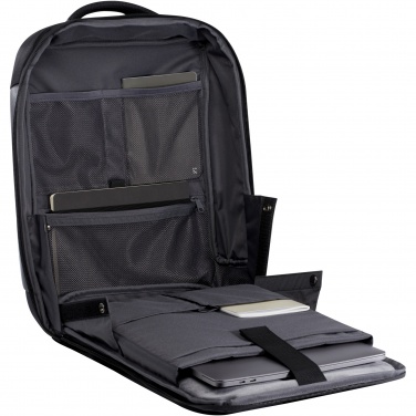 Logo trade advertising products image of: Expedition Pro 15.6" GRS recycled compact laptop backpack 12L