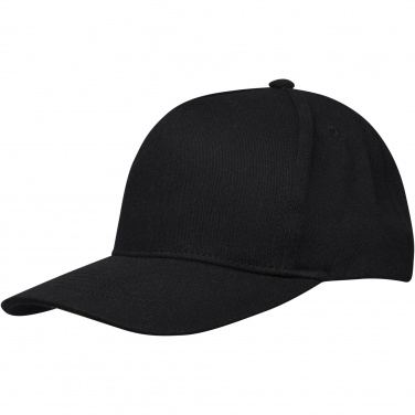 Logo trade business gifts image of: Onyx 5 panel Aware™ recycled cap