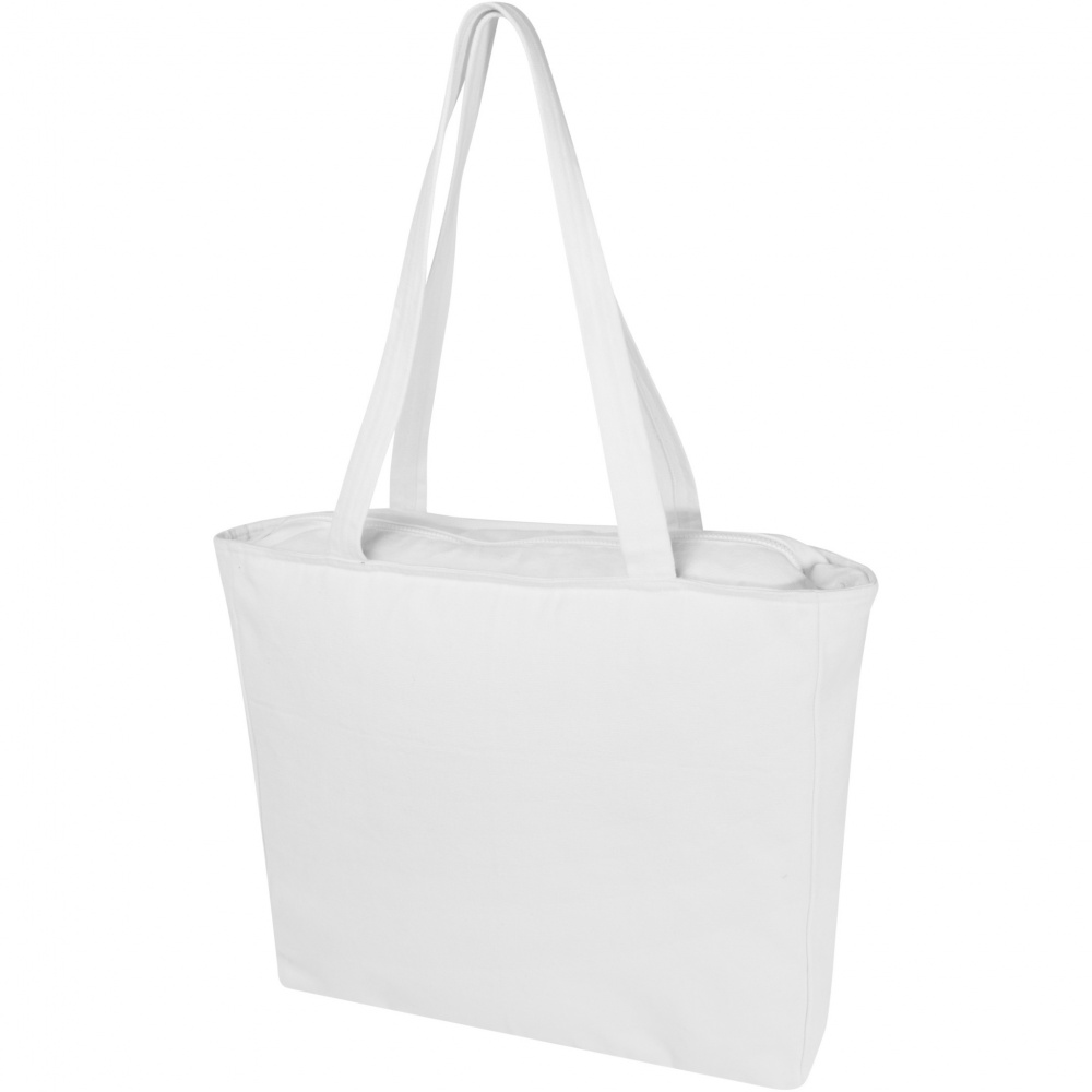 Logotrade promotional item picture of: Weekender 500 g/m² Aware™ recycled tote bag