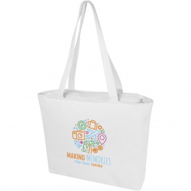 Logo trade business gift photo of: Weekender 500 g/m² Aware™ recycled tote bag