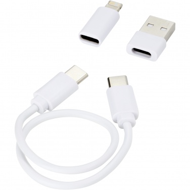 Logotrade promotional merchandise photo of: Whiz recycled plastic modular charging cable 