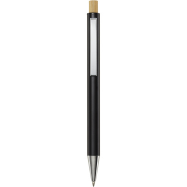 Logotrade advertising products photo of: Cyrus recycled aluminium ballpoint pen (black ink)