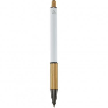 Logo trade advertising products picture of: Darius recycled aluminium ballpoint pen