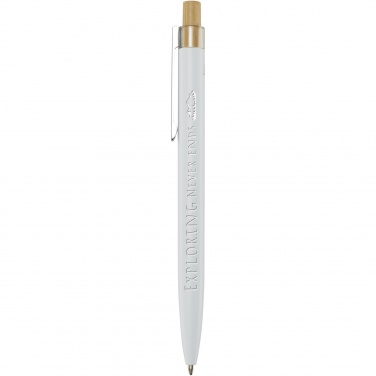 Logotrade promotional giveaway image of: Nooshin recycled aluminium ballpoint pen  (blue ink)