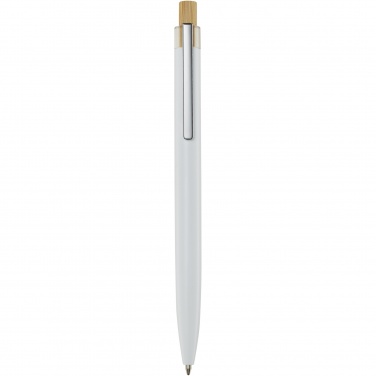 Logo trade promotional products picture of: Nooshin recycled aluminium ballpoint pen  (blue ink)