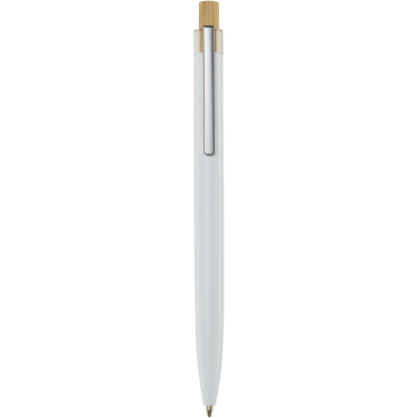 Logotrade promotional gift picture of: Nooshin recycled aluminium ballpoint pen (black ink)