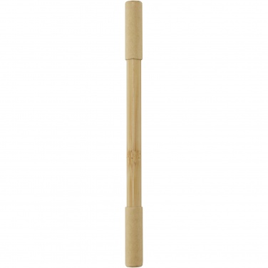 Logotrade promotional merchandise image of: Samambu bamboo duo pen