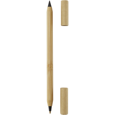 Logotrade promotional products photo of: Samambu bamboo duo pen